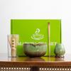 Conjunto de Chá Matcha Japonês 7 Peças Esmaltado em Forno Caixa Colorida Variedade de Conjunto de Ferramentas de 100 Peças Exclusivo Transfronteiriço