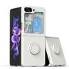 Funda Adecuada para Teléfono Móvil Samsung Zflip8 Zflip7 Silicona Líquida Z6/ 50% de Descuento Soporte Plegable Funda Protectora de Cobertura Total Anti-Caída