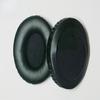 85 95mm Almofada Oval para Ouvido Costura Proteína PU Couro Manga para Ouvido Fone de Ouvido para Música Manga de Esponja Almofada para Ouvido Confortável