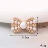 Nova Capa de Celular DIY Laço de Diamante Adesivo de Beleza Laço de Pérola de Diamante Buraco para Sapatos Acessórios de Joia Decorativos Femininos