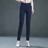 5063 leggings casuales pierna recta pantalones para mujer de mediana edad pantalones para mujer de mediana edad primavera y otoño elástico hechizo mucha oferta