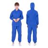 Traje de Ropa de Trabajo para Fábrica de Alimentos para Mujer con Capucha, Ropa de Protección contra el Polvo para Taller de Fábrica para Hombre, Ropa de Trabajo de Manga Larga