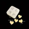 Molde Pequeño de Silicona para Juguetes Squishy, Oso, Fresa, Corazón de Chocolate, Molde de Silicona de Grado Alimenticio