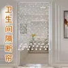 Cortina de Cuentas de Cristal &W Cortina Divisoria Cortina para Puerta de Entrada de Sala de Estar Decoración de Pasillo Cortina Pantalla para el Hogar Cortina de Cadena de Cuentas Gratis