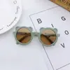 Gafas de Sol Redondas con Orejas de Oso para Niños Transfronterizas, Protector Solar Lindo y Personalizado, Anti-UV, Lindas