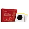 Parche Herbal Aiyiluo Gastrodia Elata Eucommia Ulmoides Hoja de Ginkgo Biloba Uso Externo Parche Tibio de Moxibustión para el Ombligo Parche Herbal Calentador de Puntos de Acupuntura Parche de Moxibustión