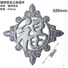 Accesorios de Hierro Forjado Accesorios de Arte de Aluminio Imitación Puerta de Hierro Flores Decorativas Placa Base Cuadrada Soldable Cabeza de Flor para Puerta Flor de Hierro Lámina de Hierro Flor