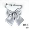 Ventas directas de fábrica flor de cuello profesional para mujer banco azafata de hotel negocio color sólido clase de actividad uniforme escolar flor de cuello hecha a mano