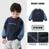 Moletom Europeu Masculino de Inverno com Plus Veludo Top para Bebê Menino Espessado para Crianças Médias e Grandes Roupas Infantis Roupas Infantis Quentes Roupas de Inverno