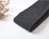 Leggings forradas de fleece femininas para outono e inverno, cintura alta, calças grossas de algodão com finas listras verticais, cinza escuro, meia-calça de peça única