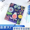 Versão em Inglês Caderno Espiral Personalizado Flip Lateral 360° Capa Dura Caderno de Folhas Soltas com Protetores de Canto