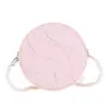 Nova Bolsa Infantil Meninas Moda Pérola Mini Redonda Bolsa Panqueca Porta-Moedas Lazer ao Ar Livre Tendência Bolsa Transversal
