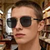 2025 nueva moda europea y americana caja pequeña gafas de sol polarizadas para hombre gafas de sol para conducir para hombre alto sentido al por mayor