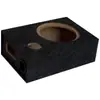 Caja cuadrada caja vacía alimentada altavoz de 5 pulgadas 6.5 pulgadas 8 pulgadas 10 pulgadas bocina caja de prueba de subwoofer carcasa de caja vacía