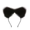 Orejas para vestir el cabello Lindo horquilla de juguete Accesorios de aro Juego Color sólido Conejo Amor