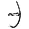 Respirador de snorkel frontal semiseco, equipo de buceo profesional para adultos, suministros de snorkel que se pueden combinar con gafas de natación