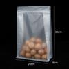 Frosted oito lado selado auto-sustentante saco auto-selante grão de café frutas secas snack saco de embalagem saco transparente engrossado selado saco de alimentos