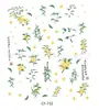 Pegatinas Calcomanías para Uñas Portátiles Panda Mariquita de Siete Estrellas Tortuguita Colección Linda Cuadrícula Completa Linda Pegatinas para Uñas DIY
