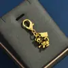 Novo Pingente Pequeno de Cereja Amor Chaveiro Pingente de Bolsa Joia para Bolsa Feminina Exquisito Chaveiro de Carro Atacado Transfronteiriço