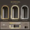 Espejo de baño redondo de alta venta al por mayor, montado en la pared, antivaho, espejo inteligente con pantalla táctil e iluminación LED, ideal para maquillaje