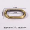 Diámetro interior del resorte 13 mm hebilla de anillo ropa equipaje hebilla de zapato hebilla de aguja accesorios flor de zapato fabricantes en stock zapatos de tela del viejo Pekín
