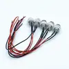 Luz Indicadora de Furo 12mm LED Difuso/Spot Alta Luminosidade Luz de Sinalização 3V 6V 12V 24V 220V com Fio 20CM