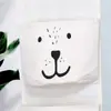 Bolsa Colgante de Tela para Almacenamiento Detrás de la Puerta, Bolsa de Almacenamiento para Mesita de Noche, Bolsa Colgante de Pared para Almacenamiento de Calcetines, Almacenamiento Colgante de Pared para Mesita de Noche para Dormitorio