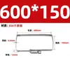 Acero Inoxidable 304 Abrazadera Rectangular Cable de Puente Conducto para Ingeniería Fotovoltaica Abrazadera para Tubo Hebilla de Fijación para Tubo Cuadrado