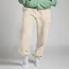 Calça de Moletom Europeia e Americana Amazon para Mulheres Outono e Inverno, Corte Solto, Tamanho Grande, Forrada com Fleece, Espessa, Quente, Fashion, Emagrecedora