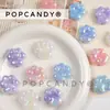 Pata de Gato DIY Cuentas Sueltas con Agujero Recto Accesorios para Cadena de Teléfono Colgante Lindo de Gelatina de Nube Materiales Collar para Mascotas Hecho a Mano