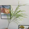 2026 Nuevo Modelo Plantas Verdes Artificiales Hierba de Espárrago Asparagus Asparaginea Decoración de Boda Flores Falsas Verdes Paisajismo Fotografía Plantas Verdes Estilo Bosque