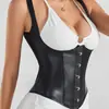 Espartilador Europeu e Americano Transfronteiriço com Ajuste na Cintura, Alças Vintage, Peça Modeladora, Cinto para Controle da Barriga, Espartilador Justo com Cadarço