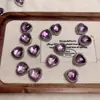 Amatista natural asai paso completo mitad plata accesorios diy variedad de accesorios