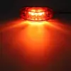 2 PIEZAS 12V 24V Luces Diurnas LED para Camión DRL Luces de Advertencia Luces Marcadoras Laterales Diodos LED para Remolque