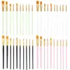 20 Pincéis Azul Pérola, Pincéis de Nylon para Óleo, Conjunto de Canetas Gancho para Pintura a Aquarela, Vendas Transfronteiriças