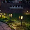 Nueva Lámpara de Tetera Hada Flor Jardín Patio Impermeable Exterior Solar Lámpara Decorativa Paisaje Hierro Hogar Creativo
