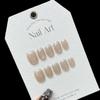 Dopamina Feito à Mão Puro Foto Real Olho de Gato Champagne Manicure Curta Cor Pura Feita à Mão Olho de Gato Arco-Íris Laser Colorido