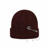 Gorro de Punto Caliente Transfronterizo Otoño e Invierno con Agujeros Hombres Color Sólido Cálido Baotou Gorro de Lana Local de Rufianes Europeos y Americanos Gorro Frío