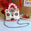 2026 Nova Bolsa Fofa de Pelúcia Outono e Inverno Moda Desenho Animado Bolsa de Mão Bolsa de Ombro Boneca de Pelúcia Bolsa Transversal Bolsa para Celular