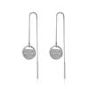Aretes de Borla Aretes de Zirconia Aretes Largos Aretes para Mujer Love Mr. Jiang Shuying Luo Yue Mismos Aretes