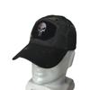 Gorra de Béisbol Táctica de Velcro con Calavera Transfronteriza, Sombrero Camuflado para Aficionados Militares Senderismo al Aire Libre Juego Cs, Protección Solar y Absorción de Humedad