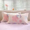 2024 Funda de Almohada Algodón Puro Funda de Almohada Toda de Algodón Funda para Relleno de Almohada del Hogar Paquete Doble Fabricante de Nantong Venta al Por Mayor Amigable para Dormir Extraíble y Lavable