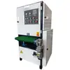 Máquina pulidora plana totalmente automática, máquina cepilladora y desbarbadora para placas de acero inoxidable y aluminio, amoladora para lijado y eliminación de óxido de láminas de metal
