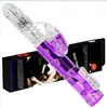 Vibrador de bola giratoria de cuentas de colores, telescópico, vibratorio, calefactor, para lamer la lengua, expansible, con rodillo oscilante, masturbador femenino, stick AV, venta al por mayor