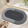Alfombrillas de suelo para baño de tierra de diatomeas personalizadas, alfombras para puerta de entrada, cocina, sala de estar, resistentes al desgaste, absorbentes de agua, antideslizantes al por mayor