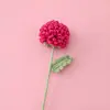 Buquê de Desenho Animado Lã Ping Pong Flor Crisântemo Galhos Peludo diy Decorativo Finalizado Sorrindo Ping Pong Crisântemo Fofo Dia das Crianças