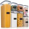 Caja de conservación de alimentos frescos de PP en stock transfronterizo, frasco sellado para refrigerador, frasco para alimentos de cocina, frasco para almacenar granos, frasco para almacenar refrigerios