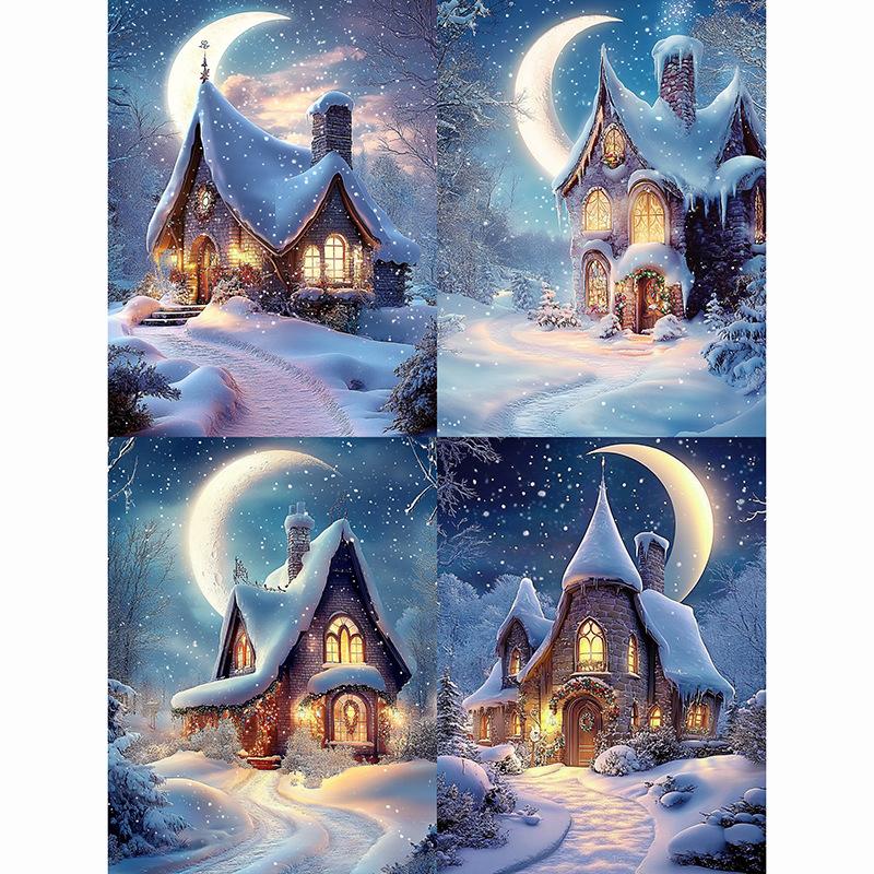 月亮雪景小屋.png