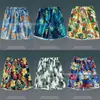 Pantalones Cortos de Playa Baratos de Comercio Exterior para Hombre, Talla Grande de Secado Rápido Sueltos Delgados de Cinco Puntos para Hombre, Pantalones Cortos Deportivos Casuales con Estampado