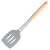 Espátula de silicone colher de sopa de aço inoxidável de grau alimentício espátula de silicone antiaderente especial de silicone local de utensílios de cozinha atacado